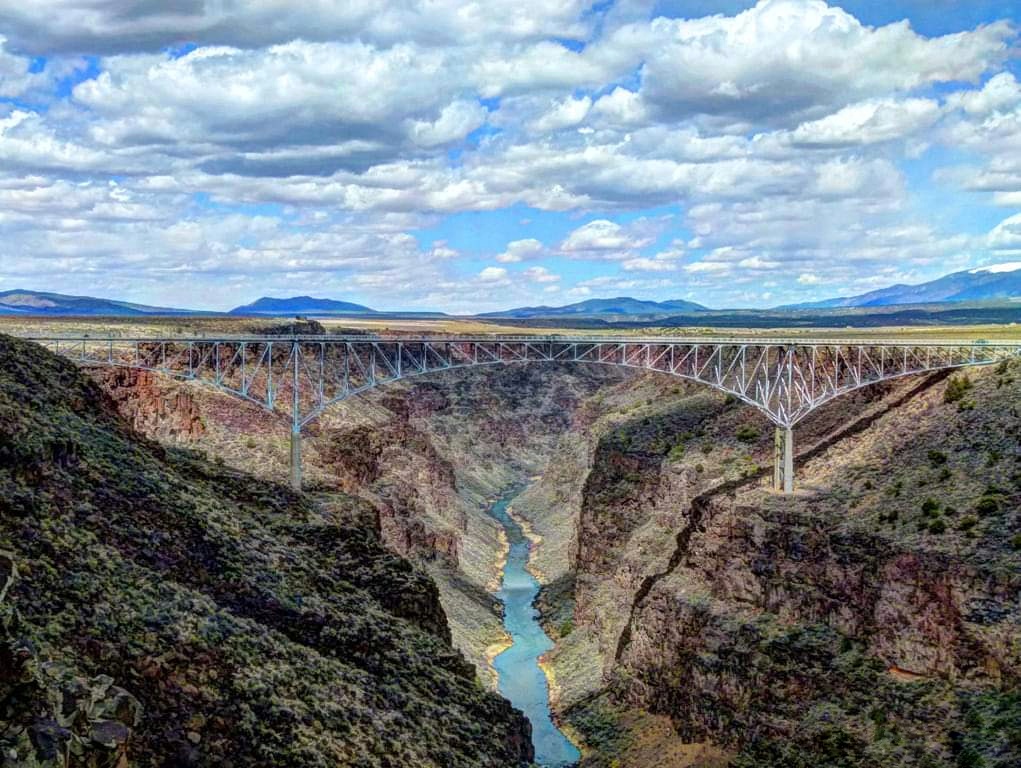 Rio Grande Gorge Bridge. Photo credit Nina Anthony